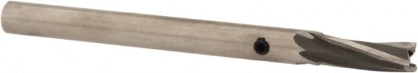 Value Collection - 13/64" Diam, 15/64" Shank, Diam, 3 Flutes, Straight Shank, Interchangeable Pilot Counterbore - Best Tool & Supply