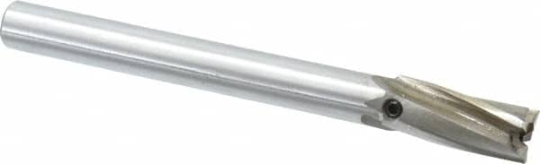 Value Collection - 7/16" Diam, 3/8" Shank, Diam, 3 Flutes, Straight Shank, Interchangeable Pilot Counterbore - Best Tool & Supply