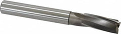 Value Collection - 17/32" Diam, 1/2" Shank, Diam, 3 Flutes, Straight Shank, Interchangeable Pilot Counterbore - Best Tool & Supply