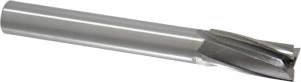 Value Collection - 9/16" Diam, 1/2" Shank, Diam, 3 Flutes, Straight Shank, Interchangeable Pilot Counterbore - Best Tool & Supply