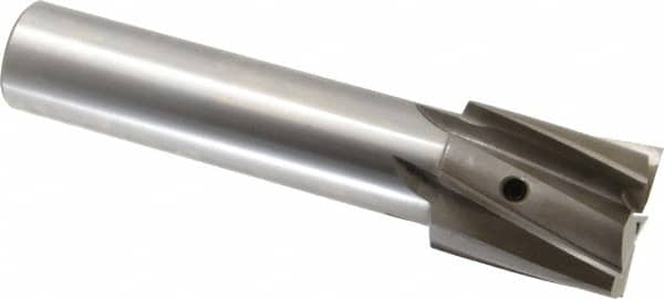 Value Collection - 2" Diam, 1-1/2" Shank, Diam, 5 Flutes, Straight Shank, Interchangeable Pilot Counterbore - Best Tool & Supply