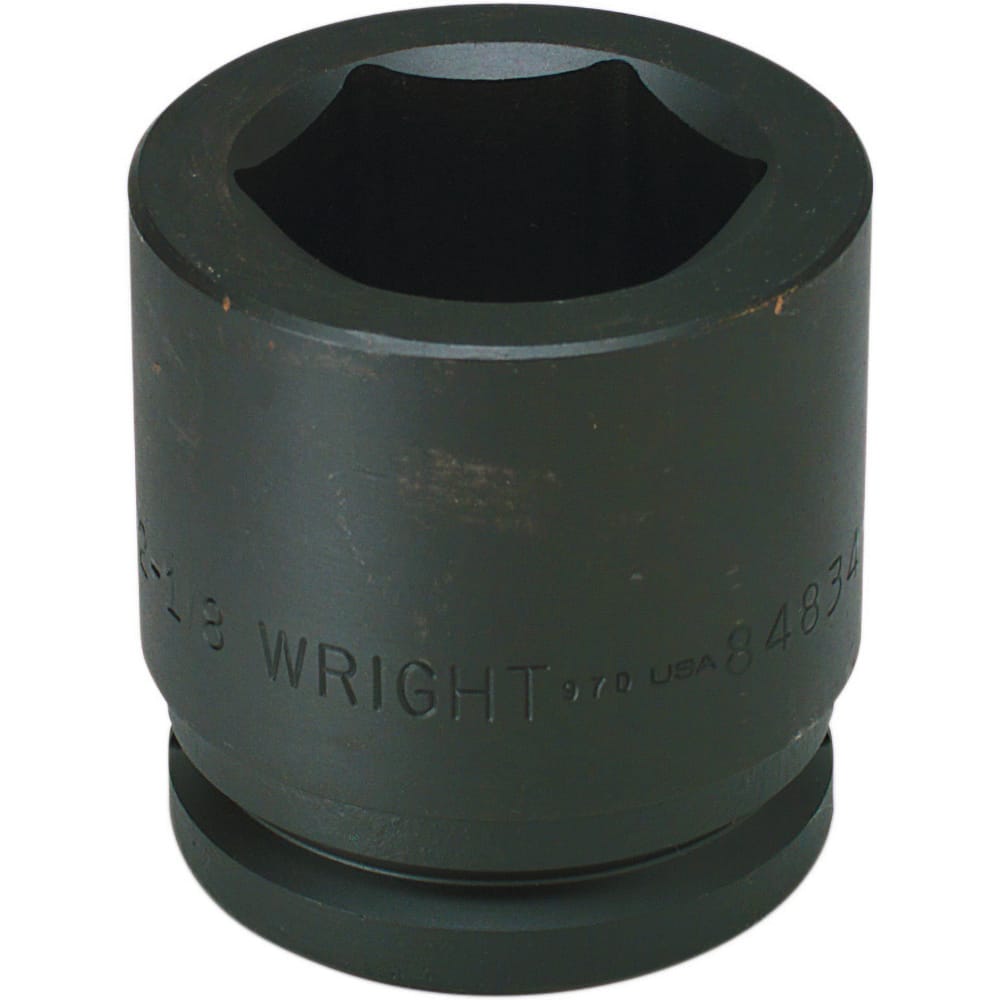 Impact Socket: 6-Point, 3-7/16″ OAL