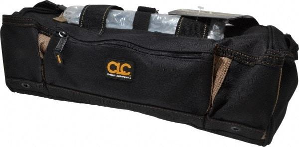 CLC - 23 Pocket Black Polyester Tool Bag - 16" Wide x 8" Deep x 11" High - Best Tool & Supply