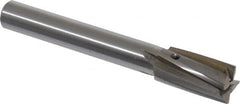 Value Collection - 5/8" Diam, 1/2" Shank, Diam, 4 Flutes, Straight Shank, Interchangeable Pilot Counterbore - Best Tool & Supply