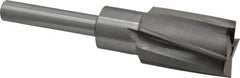 Value Collection - 1-5/16" Diam, 1/2" Shank, Diam, 4 Flutes, Straight Shank, Interchangeable Pilot Counterbore - Best Tool & Supply