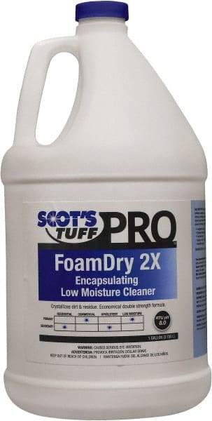 Scot's Tuff - 1 Gal Bottle Carpet & Upholstery Cleaner - Lavender Scent - Best Tool & Supply