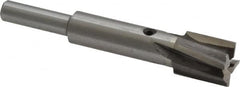 Value Collection - 1/2" Diam, 1/4" Shank, Diam, 4 Flutes, Straight Shank, Interchangeable Pilot Counterbore - Best Tool & Supply