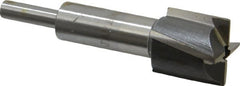 Value Collection - 27/32" Diam, 1/4" Shank, Diam, 4 Flutes, Straight Shank, Interchangeable Pilot Counterbore - Best Tool & Supply