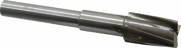 Value Collection - 7/8" Diam, 1/4" Shank, Diam, 4 Flutes, Straight Shank, Interchangeable Pilot Counterbore - Best Tool & Supply