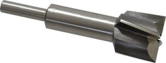 Value Collection - 29/32" Diam, 1/4" Shank, Diam, 4 Flutes, Straight Shank, Interchangeable Pilot Counterbore - Best Tool & Supply