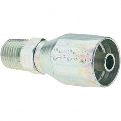 Eaton - 1/4-18 NPT, Reusable Hose Male Fitting - 5/16" Hose ID - Best Tool & Supply