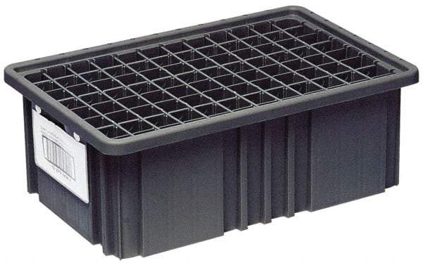 Quantum Storage - 8" Wide x 5" High, Clear Bin Label Holder - Use with Quantum Storage Systems - DG 92080CON, DG 93080CON, DG 93120CON - Best Tool & Supply