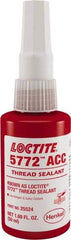 Loctite - 50 mL, Yellow, Low Strength Liquid Thread Sealant - 24 hr Full Cure Time - Best Tool & Supply