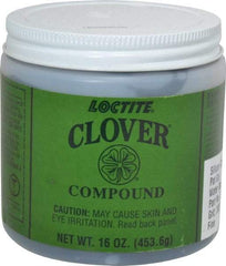 Loctite - 1 Lb Water Soluble Compound - Compound Grade Extra Fine, 280 Grit, Black & Gray, Use on General Purpose - Best Tool & Supply