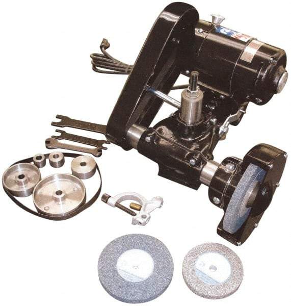 Dumore - Interchangeable, Internal and External Spindle, Tool Post Grinder - 1/2, 1/2 hp, 120 Volts, 1-7/8 Inch Spindle Hole Diameter - Best Tool & Supply