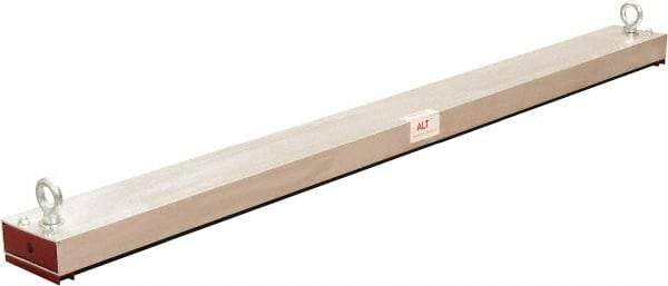 Shields Magnetics - 60" Long Suspended Magnetic Sweeper - 5" Wide x 2" High, 2 to 3" Clearance - Best Tool & Supply