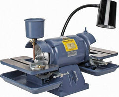 Baldor - 6" Wheel Diam x 1" Wheel Width, 1/2 hp Bench Grinder - 1-1/4" Arbor Hole Diam, 1 Phase, 3,600 Max RPM, 115 Volts - Best Tool & Supply