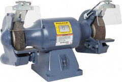 Baldor - 8" Wheel Diam x 1" Wheel Width, 3/4 hp Grinder - 3/4" Arbor Hole Diam, 1 Phase, 1,800 Max RPM, 115/230 Volts - Best Tool & Supply