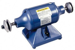 Baldor - 10" Wheel Diam x 1-1/4" Wheel Width, 1-1/2 hp Buffer - 7/8" Arbor Hole Diam, 3 Phase, 1,800 Max RPM, 208/230/460 Volts - Best Tool & Supply