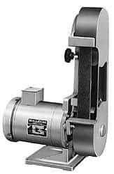 Baldor - 48 Inch Long x 2 Inch Wide Belt Grinder - 1.5 hp, 115/230 Volts, 3600 RPM Disc Speed, Vertical Belt, 6,000, 6300 Ft. per Min Belt Speed - Best Tool & Supply