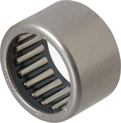 IKO - 0.787" Bore Diam, 2,850 Lb. Dynamic Capacity, 20 x 26 x 16mm, Caged, Open End, Shell Needle Roller Bearing - 1.024" Outside Diam, 0.63" Wide - Best Tool & Supply