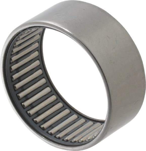 IKO - 1.969" Bore Diam, 8,700 Lb. Dynamic Capacity, 50 x 58 x 25mm, Caged, Open End, Shell Needle Roller Bearing - 2.283" Outside Diam, 0.984" Wide - Best Tool & Supply