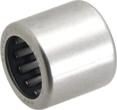 IKO - 9/16" Bore Diam, 3,250 Lb. Dynamic Capacity, 9/16 x 13/16 x 3/4", Caged, Shell Needle Roller Bearing - Heavy Section, 13/16" Outside Diam, 3/4" Wide - Best Tool & Supply