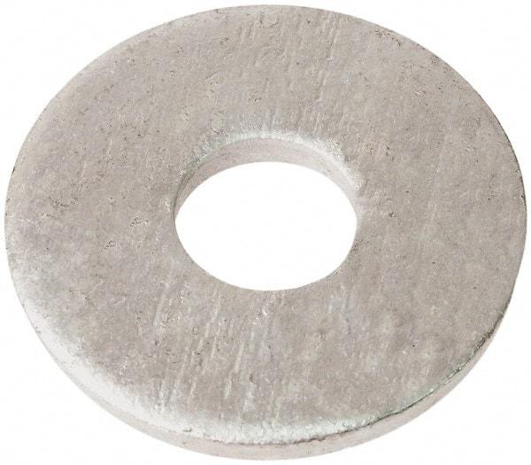 Gibraltar - 1" Screw, Steel Extra Thick Flat Washer - 1-1/16" ID x 3-1/4" OD, 1/4" Thick, Galvanized Finish - Best Tool & Supply