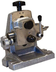 Phase II - 6" Table Compatibility, 3.94 to 5.516" Center Height, Tailstock - For Use with Rotary Table - Best Tool & Supply