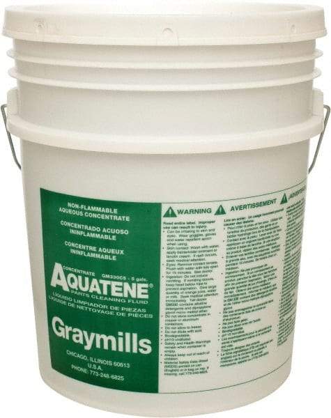 Graymills - 5 Gal Pail Parts Washer Fluid - Water-Based - Best Tool & Supply