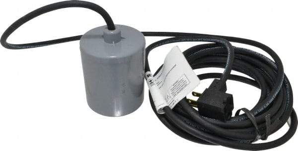 Berkeley - 115 AC Volt, Sump, Sew and Eff, Float Switch - 20 Ft. Cord Length, 0.5 HP, PVC - Best Tool & Supply