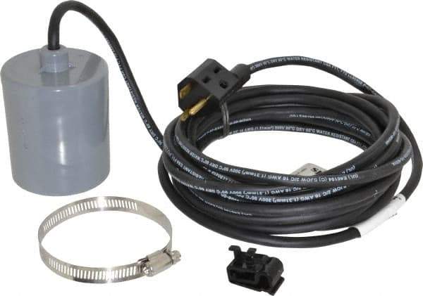 Berkeley - 230 AC Volt, Sump, Sew and Eff, Float Switch - 20 Ft. Cord Length, PVC - Best Tool & Supply