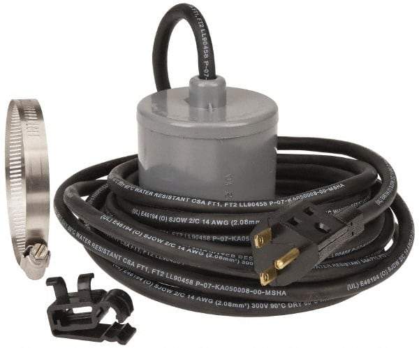 Berkeley - 230 AC Volt, Sump, Sew and Eff, Float Switch - 20 Ft. Cord Length, 2 HP, PVC - Best Tool & Supply