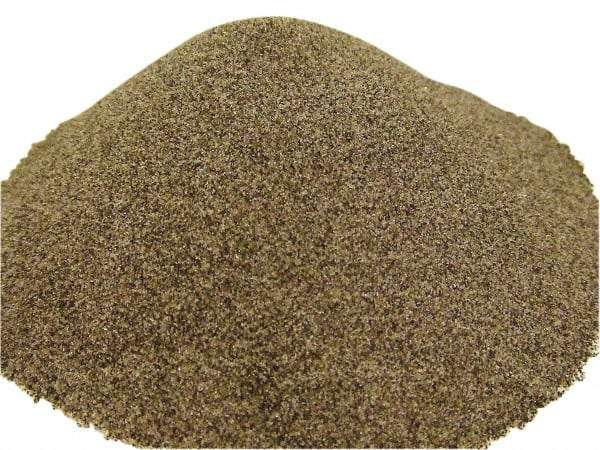 Value Collection - Coarse/Medium Grade Angular Aluminum Oxide - 50 to 80 Grit, 9 Max Hardness, 50 Lb Box - Best Tool & Supply