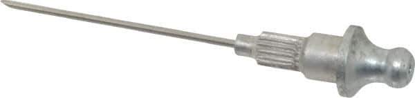 PRO-LUBE - 1/8 Thread, Grease Gun Injector Needle - 1-1/2" Needle Length, NPT (M) Thread - Best Tool & Supply