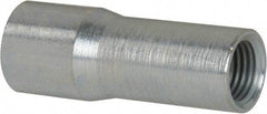 Schaefer Brush - 2" Long, 3/8" NPT Female, Galvanized Steel Adapter - 1" Diam, 1/4" NPT Female, For Use with Tube Brushes & Scrapers - Best Tool & Supply