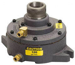 Heinrich - Series 5C, 1-1/8" Collet Capacity, Horizontal Standard Collet Holding Fixture - Air Activated - Best Tool & Supply