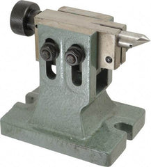 Yuasa - 8" Table Compatibility, 5.31" Center Height, Tailstock - Adjustable Height - Best Tool & Supply