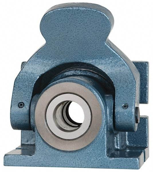 Interstate - Series 5C, Horizontal/Vertical Standard Collet Holding Fixture - Manually Activated, 4-1/2" Base Diam Width, 4" High - Best Tool & Supply