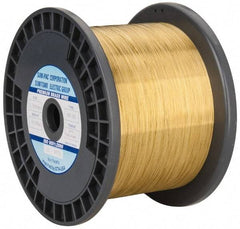 Global EDM - Brass Hard Grade Electrical Discharge Machining (EDM) Wire - 99 Lbs. Max Tensile Strength - Best Tool & Supply