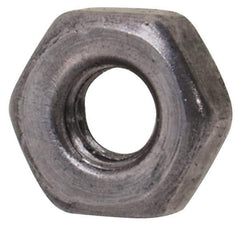 Value Collection - M2x4.00 Steel Right Hand Hex Nut - 4mm Across Flats, 1.6mm High, Uncoated - Best Tool & Supply