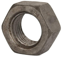 Value Collection - M22x2.50 Steel Right Hand Hex Nut - 32mm Across Flats, 18mm High, Uncoated - Best Tool & Supply