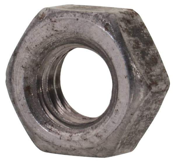 Value Collection - M3.5x0.60 Steel Right Hand Hex Nut - 6mm Across Flats, 2.8mm High, Uncoated - Best Tool & Supply