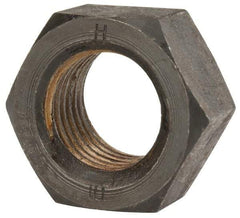 Value Collection - M33x3.50 Steel Right Hand Hex Nut - 50mm Across Flats, 26mm High, Uncoated - Best Tool & Supply