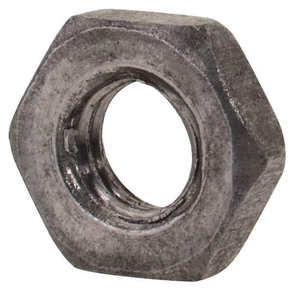 Value Collection - M4x0.70 Steel Right Hand Hex Jam Nut - 7mm Across Flats, 2.2mm High, Uncoated - Best Tool & Supply