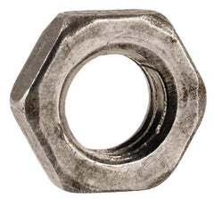 Value Collection - M5x0.80 Steel Right Hand Hex Jam Nut - 8mm Across Flats, 2.7mm High, Uncoated - Best Tool & Supply