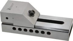 Interstate - 2-1/2" Jaw Width, 3-3/8" Jaw Opening Capacity, 1-1/4" Jaw Height, Toolmaker's Vise - Flat Jaw, 0.0002" Parallelism, 0.0002" Squareness, 7" OAL x 2-1/2" OAH - Best Tool & Supply