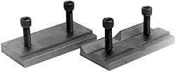 Cardinal Tool - 4" Wide x 1.5mm High, Step Vise Jaw - Hard, Steel, Fixed Jaw, Compatible with 4" Vises - Best Tool & Supply