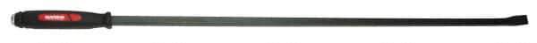 Mayhew - 36" OAL Straight Screwdriver Pry Bar - 7/8" Wide, Alloy Steel - Best Tool & Supply