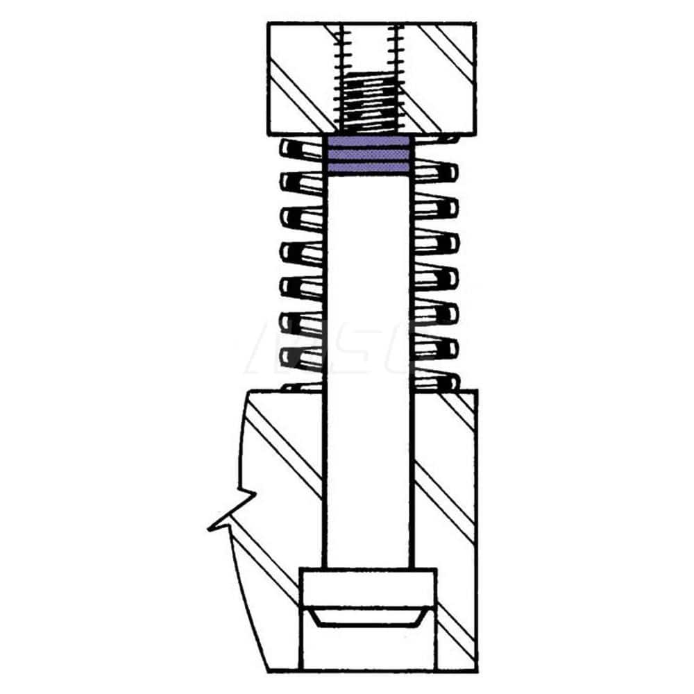 Round Shims; Shim Type: Lengthening Shim; Thickness: .015; Inside Diameter: .352″; Outside Diameter: .496″; Material: Spring Steel